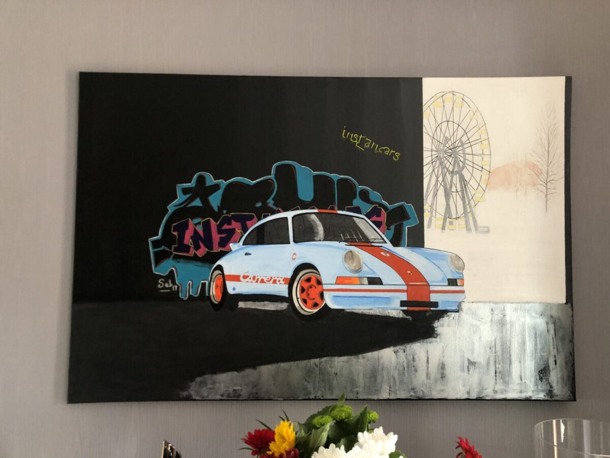 tableau Porsche 911 seb
