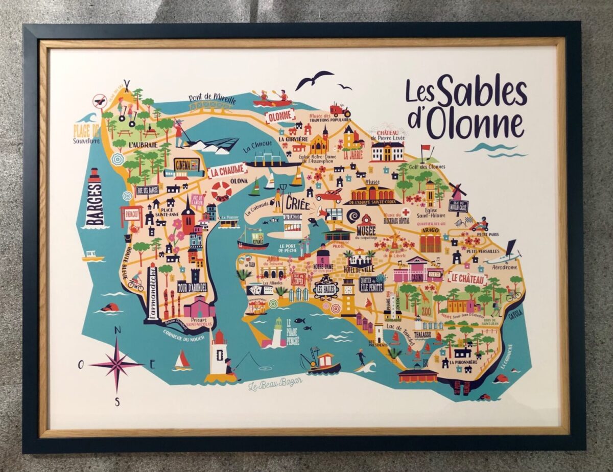 AFFICHE DU BEAU BAZAR
DOUBLE ENCADREMENT BAGUETTES MOULUREX CHENE BRUT ET BLEU MARINE MATE
FAIT CHEZ L'ENCADERUR GALERIE BLANCHE