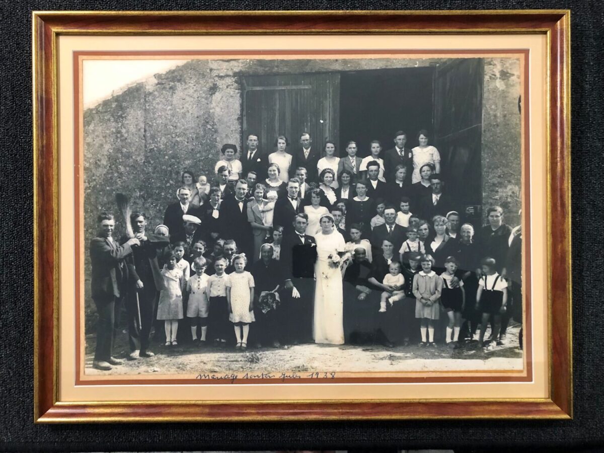 PHOTO FAMILLE 1938 l'encadreur