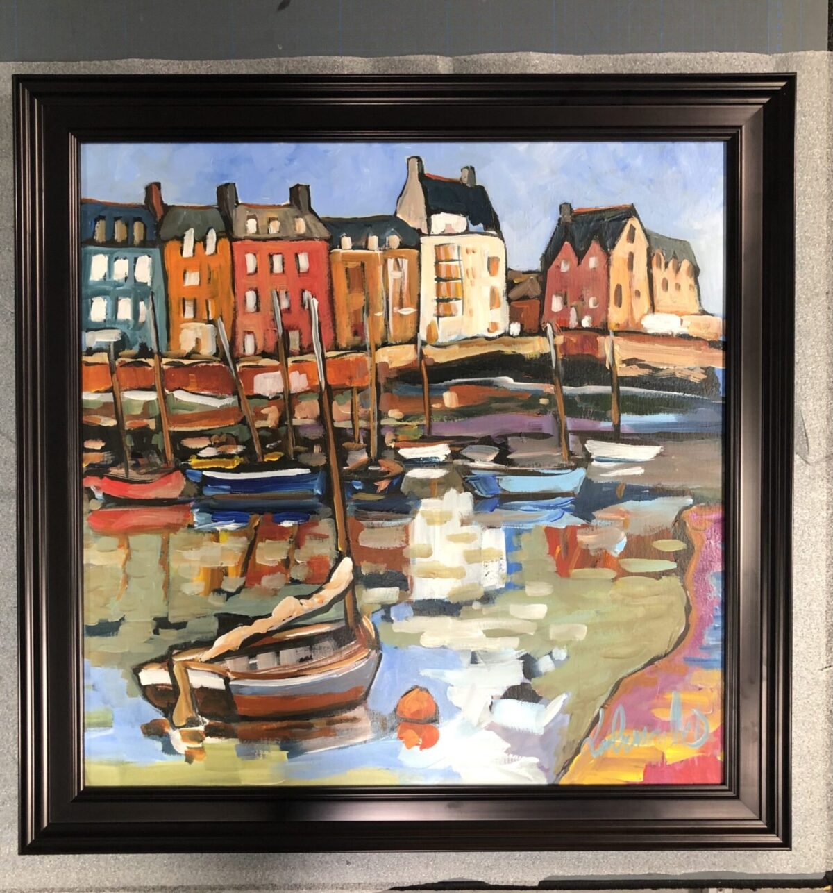 PALLISSANDRE DOUARNENEZ
MAGNIFIQUE BAGUETTE EUROBAGUETTE POUR ORNER CETTE SUPERBE TOILE DE BRETAGNE
FAIT PAR L'ENCADREUR 85100 FRANCE