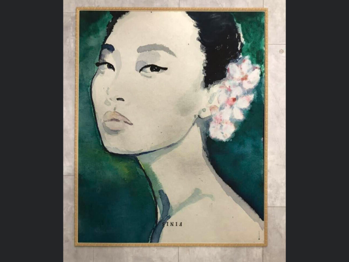 BEAUTÉ FLEURIE
OEUVRE REPRODUITE SUR BACHE VINYL
COLLÉE SUR CARTON ET BAGUETTE MINIMALISTE EUROBAGUETTE
FAIT PAR L'ENCADREUR LES SABLES D'OLONNE SUR LE REMBLAI