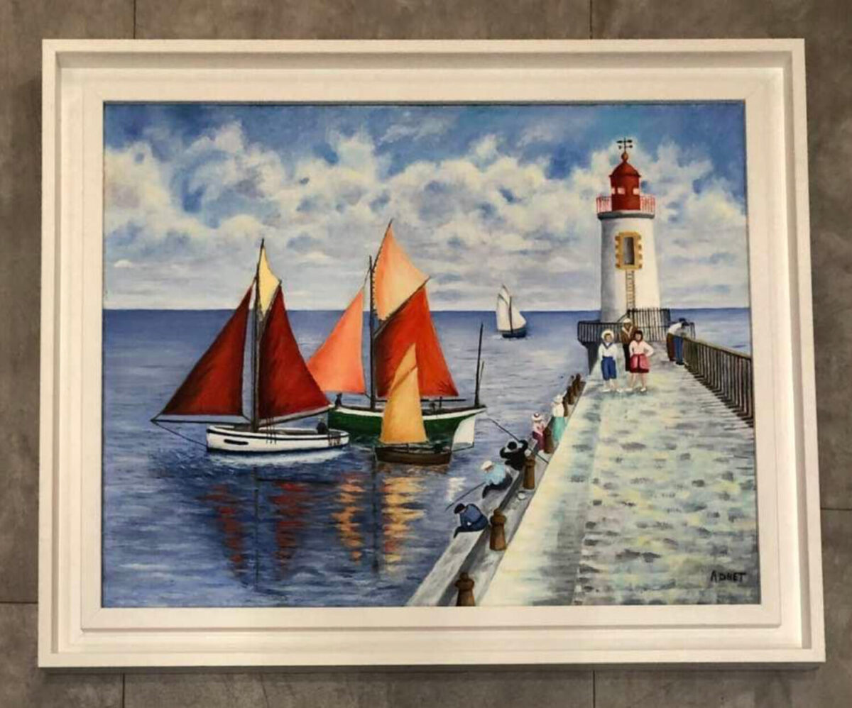 LE PHARE ROUGE MICHÈLE ADNET TELLIER