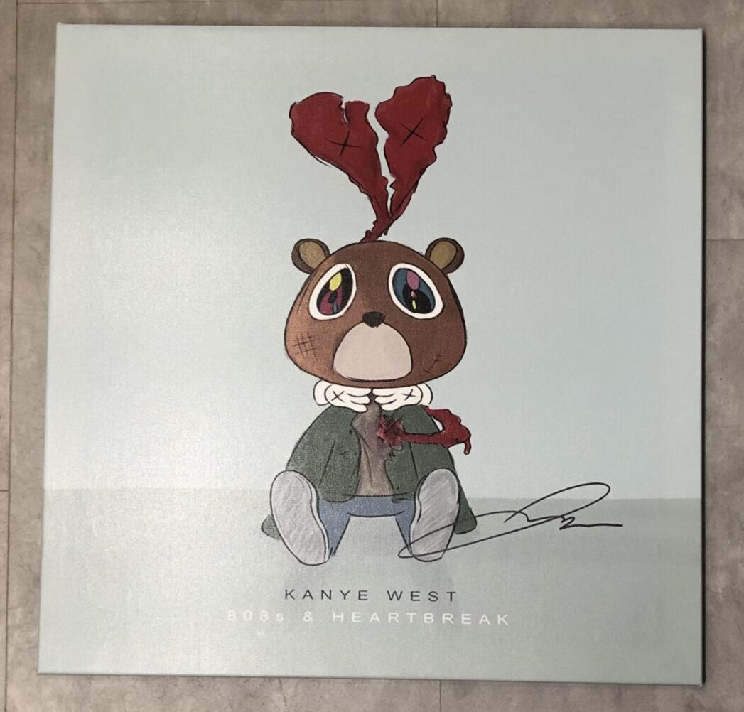 KANYE WEST
TOILE TENDUE SUR CHASSIS
RÉALISÉ PAR L'ENCADREUR 85100
FRANCE