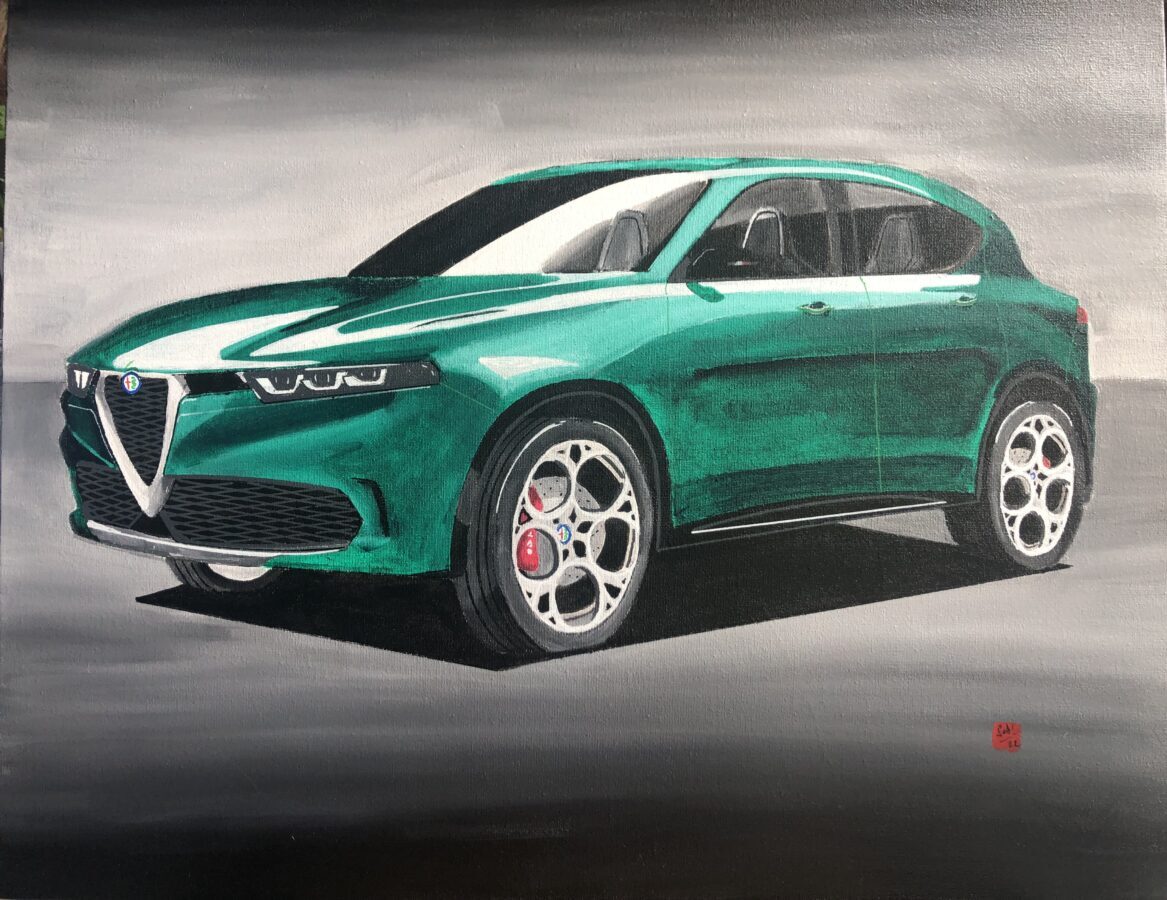 TONALÉ ALFA BY SEB
TOILE 15F
PEINTURE ACRYLIQUE DE L'ARTISTE SEB DES SABLES D'OLONNE RÉALISÉE POUR UNE PORTE OUVERTE CHEZ ITALAUTO