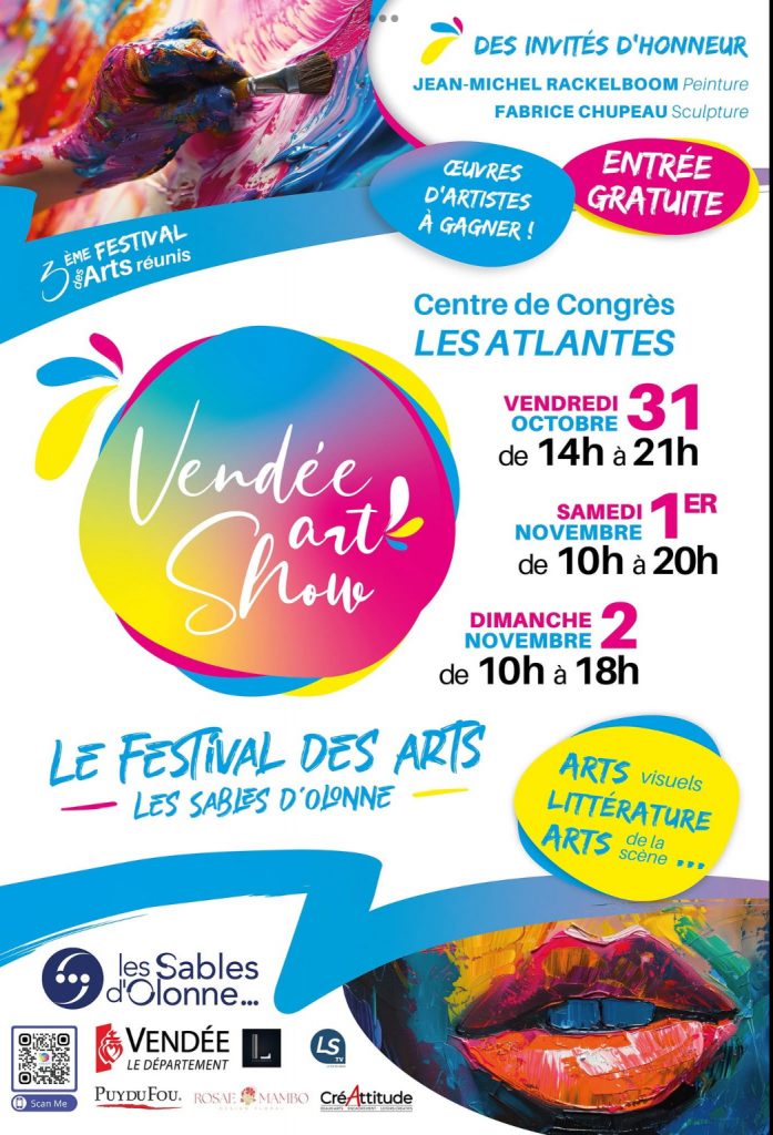 Partenaire du Vendée Art Show 2025