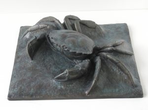 BRONZE CRABE VERT