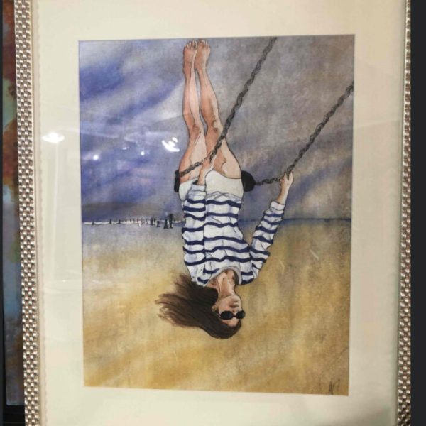 BAGUETTE BIJOU
AQUARELLE MISE EN VALEUR PAR CETTE MAGNIFIQUE BAGUETTE ARGENTÉE
FAIT PAR L'ENCADREUR GALERIE BLANCHE LES SABLES D'OLONNE